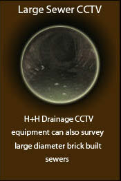 CCTV Drainage Inspections and Surveys - Large Sewer CCTV