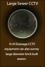 CCTV Drainage Inspections and Surveys - Large Sewer CCTV